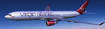Virgin Atlantic Airbus A330 une des flottes les plus recentes au monde composés de Boeing 747, d?Airbus A340 et bientôt d?A330